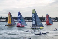 Volvo Ocean Race 2014-15 - Leg5 Start