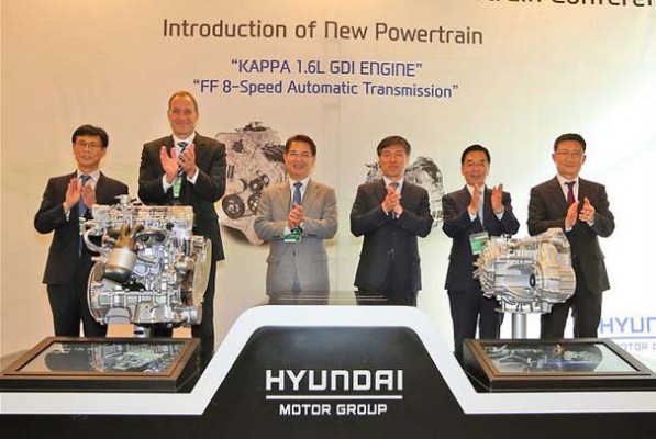 Hyundai Unveils 105PS Engine Hybrid New 8-Speed Auto (1)