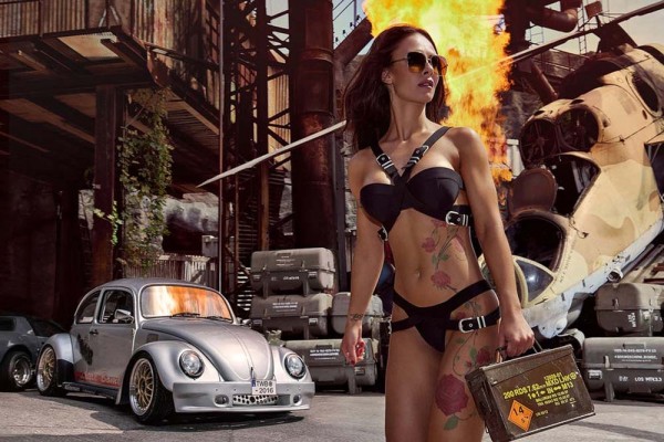 July with the VW Beetle July