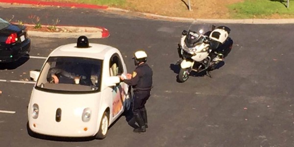 Californian police stops Google autonomous car for driving too slowly