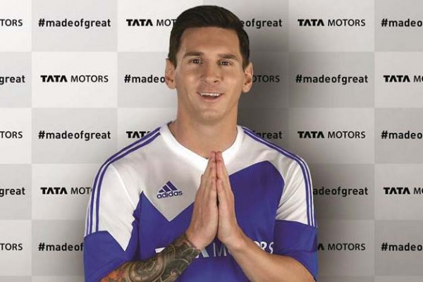 Lionel Messi global ambassador for Tata