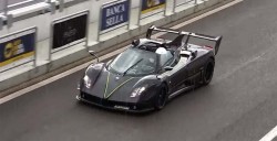 Bespoke Pagani Zonda 760LM Roadster Roars On The Track