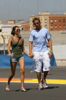 Jenson Button and girlfriend Jessica Michibata (2)