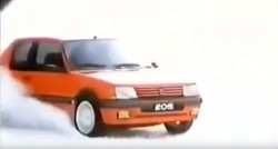 1986 peugeot 205 gti commercial