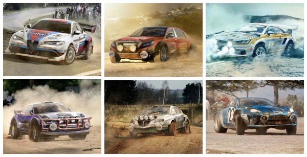 sport rally cars