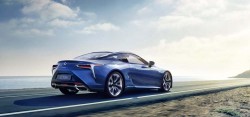 Lexus LC 500h revealed with hybrid power ahead Geneva 2
