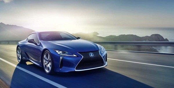 Lexus LC 500h revealed with hybrid power ahead Geneva