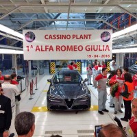 First Alfa Romeo Giulia rolls down the production line (2)