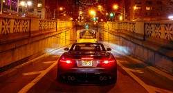 Jaguar F-TYPE SVR  SVR Roars in Park Avenue Tunnel