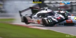 Porsche 919 Hybrid Almost Flips Over At Silverstone