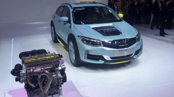 Qoros cam-less valvetrain concept presented in Beijing (1)