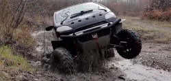 Ukrainian Man Turns Smart ForTwo Into A Ferocious Off-Roader