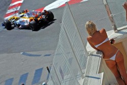 Renault's Spanish driver Fernando Alonso