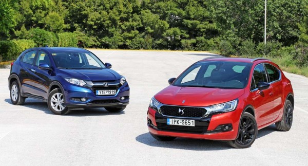 DS4 Crossback vs Honda GR-V caroto test drive 2016 (41)