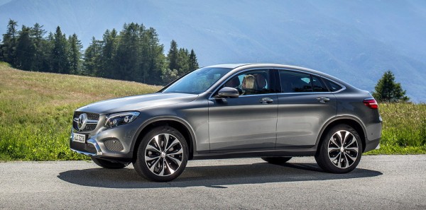 Mercedes-Benz GLC 250 d 4 matic Coupé; Exterieur: selenitgrau;