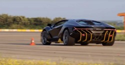 Lamborghini Centenario first dynamic video released at Nardo