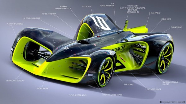 Roborace Reveals Completed Design Of Next Years Autonomous Racer