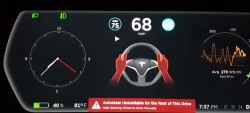 Tesla v8_0 Autopilot - Warning Interval & Autosteer Unavailable