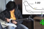 V6 F1 Guitar Monza - Prediction of 2014 pole lap sound and time