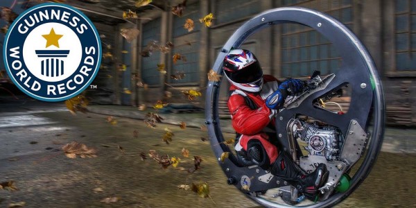 the Worlds Fastest Monowheel Rider