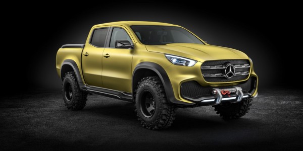 Mercedes-Benz Concept X-CLASS – Erster Ausblick auf den neuen Pickup mit Stern