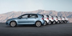 Volkswagen Golf - Generationen eins bis sieben