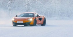 Dancing on Ice - What its like to drive the McLaren 570S on a frozen lake