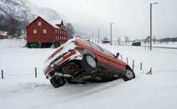 snow road car drive (3)