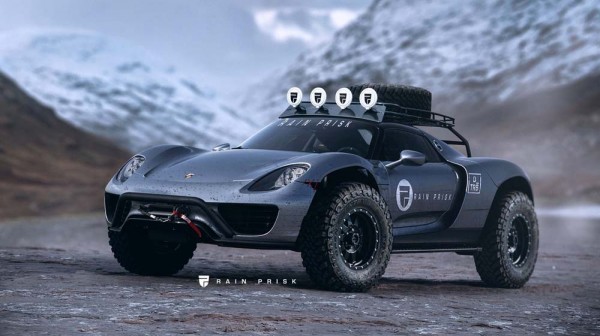 Off-Road Porsche 918 Spyder