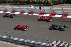 Formel 1 - Mercedes-AMG Petronas Motorsport, Großer Preis von Russland 2017. Lewis Hamilton, Valtteri Bottas ; Formula One - Mercedes-AMG Petronas Motorsport, Russian GP 2017. Lewis Hamilton, Valtteri Bottas;