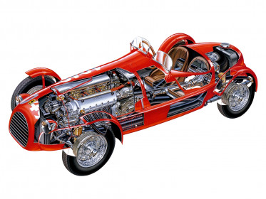 1947_ferrari_166_spyder_corsa_retro_race_racing_interior_engine_engines
