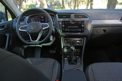 VW Tiguan 1.5 TSI ACT 150 PS DSG caroto test drive 2023 (9)