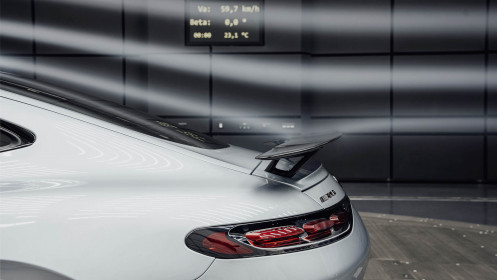 Mercedes-AMG GT 63 4MATIC+, Windkanal 

Mercedes-AMG GT 63 4MATIC+, wind tunnel