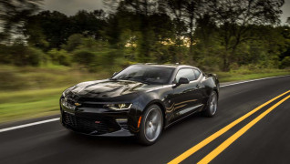 Less weight and more power combines for performance success. With weight savings of up to 390 pounds (177 kg), the all-new Camaro resets performance benchmarks for the segment. The all-new, 455-hp (336 kW) Camaro SS coupe βâ¬â the most powerful Camaro SS ever βâ¬â sprints from 0-60 mph in 4.0 seconds and covers the quarter-mile in 12.3 seconds, when equipped with the all-new eight-speed paddle-shift automatic transmission.