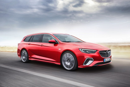 Eye-catching: The new Opel Insignia GSi Sports Tourer lives up to what the exterior promises.