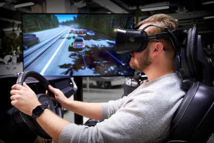 Volvo Cars “ultimate driving simulator” uses latest gaming technology to develop safer cars