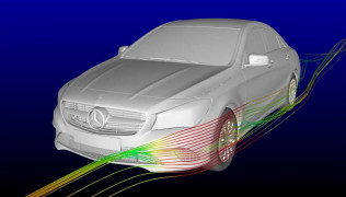 Mercedes-Benz CLA Aerodynamik