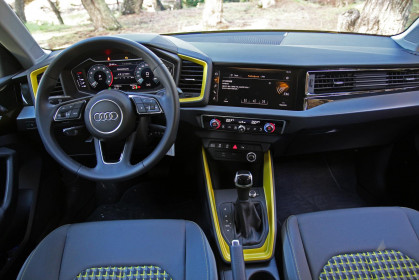 Audi A1 30 TFSI caroto test drive 2019 (13)