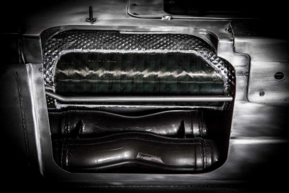 The 2015 Corvette Z06 features the industryÎ²â¬â¢s first carbon-fiber torque tube, which provides structural support between the engine and transaxle