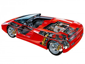 1989_ferrari_mythos_supercar_interior_engine