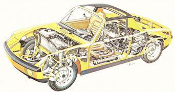 porsche_914_cars_technical_cutaway_