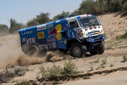 Eduard Nikolaev (RUS) of Team KAMAZ-Master races during stage 13 of Rally Dakar 2018 from San Juan to Cordoba, Argentina on January 19, 2018 // Marcelo Maragni/Red Bull Content Pool // P-20180119-00863 // Usage for editorial use only // Please go to www.redbullcontentpool.com for further information. //