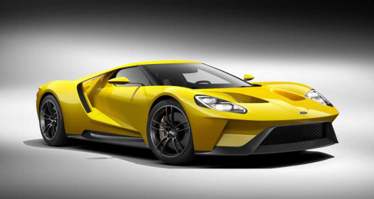 The all-new carbon-fiber Ford GT supercar features 20-inch wheels shod with Michelin Pilot Super Sport Cup 2 tires and carbon-ceramic brake discs at all four corners.