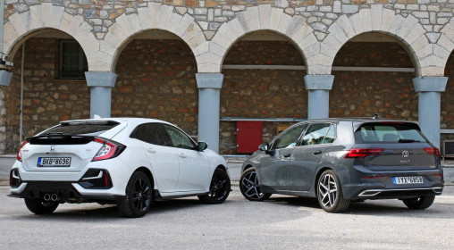 Honda-Civic-1.5-vs-VW-Golf-1.5-caroto-test-drive-2020-72