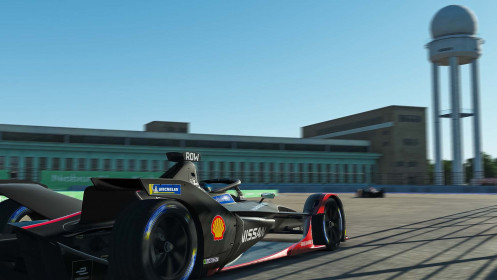 | Driver: Oliver Rowland| Team: Nissan e.dams| Number: 22| Car: IM02|
| Photographer: Lou Johnson| Event: Race at Home Challenge Round 5: Berlin | Circuit: Tempelhof airport| Location: Berlin| Series: ABB Formula E| Season: 2020| Country: Germany|