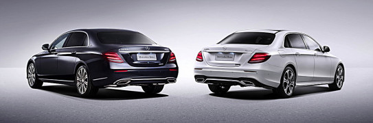 Langversion der neuen E-Klasse LimousineLong-wheelbase version of the new E-Class Saloon