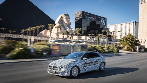 Mercedes-Benz auf der Consumer Electronics Show (CES, 2018) in Las Vegas//Mercedes-Benz at the Consumer Electronics Show (CES, 2018) in Las Vegas