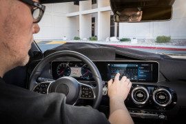 Mercedes-Benz auf der Consumer Electronics Show (CES, 2018) in Las Vegas//Mercedes-Benz at the Consumer Electronics Show (CES, 2018) in Las Vegas