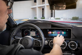 Mercedes-Benz auf der Consumer Electronics Show (CES, 2018) in Las Vegas//Mercedes-Benz at the Consumer Electronics Show (CES, 2018) in Las Vegas