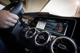 Mercedes-Benz auf der Consumer Electronics Show (CES, 2018) in Las Vegas//Mercedes-Benz at the Consumer Electronics Show (CES, 2018) in Las Vegas